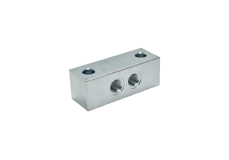 Коллекторный блок на 2 прямых выходов М10