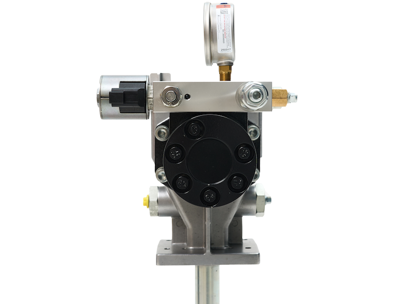 Насос для смазки АЦСС на бочку 180 кг (с гидравлическим приводом)