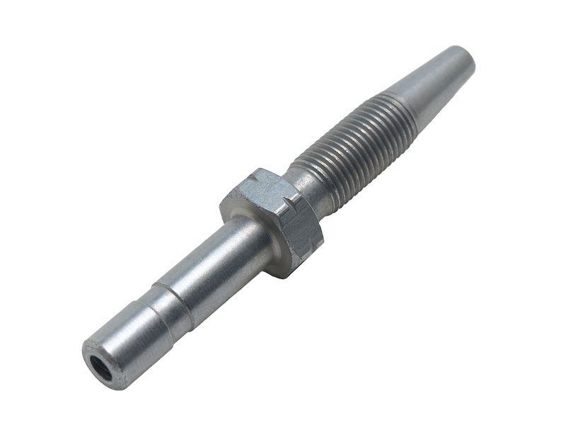 Наконечник шланга прямой D6 мм (короткий)